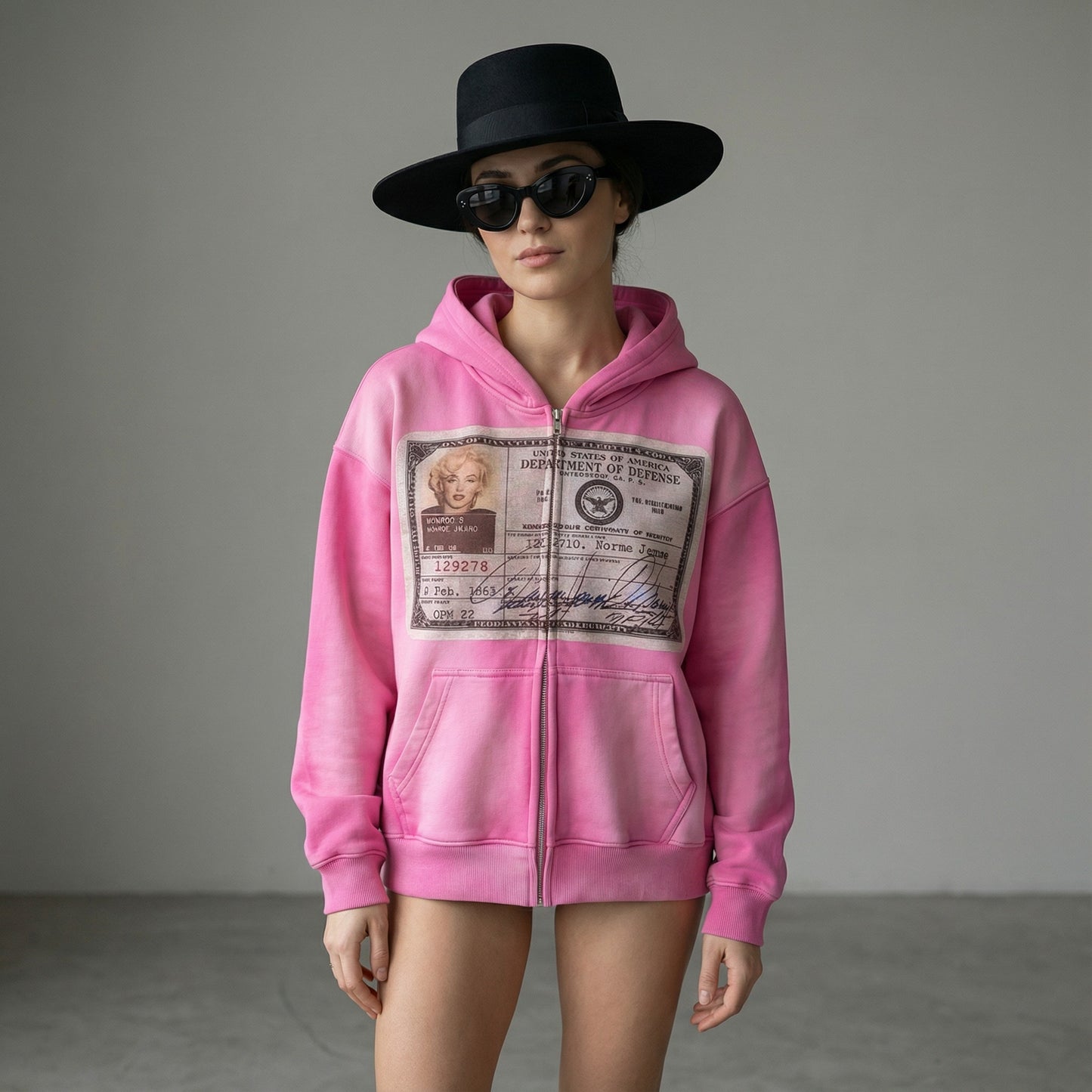 Harajuku Y2K Graphic Hoodie – Unisex Zip-Up